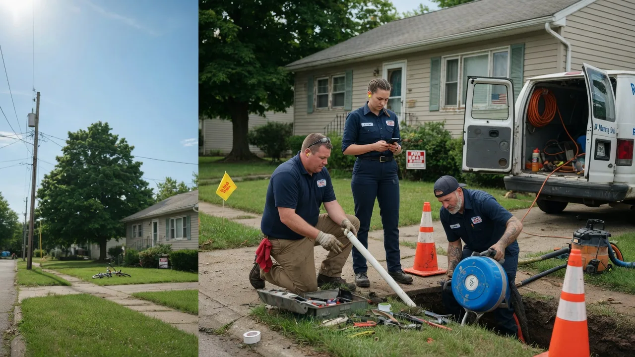 Sewer Line Repair in Harbor Beach, MI near me